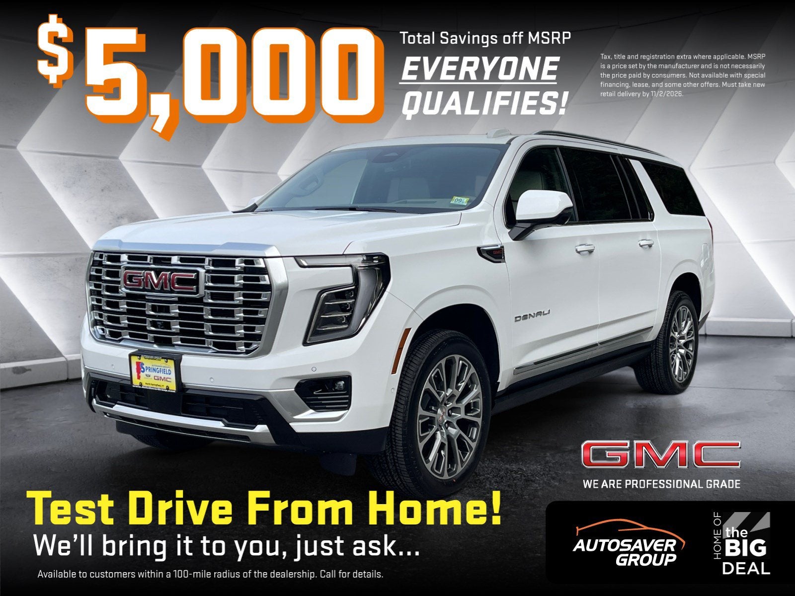 2026 GMC Yukon XL Denali