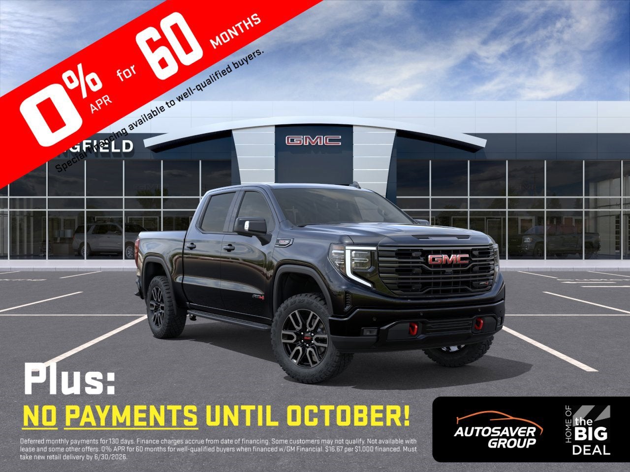2026 GMC Sierra 4WD Crew Cab Short Box AT4's photo