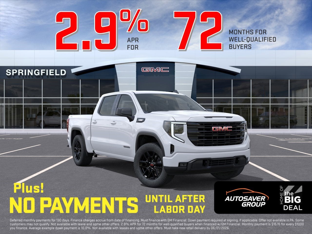 2026 GMC Sierra 1500 Elevation