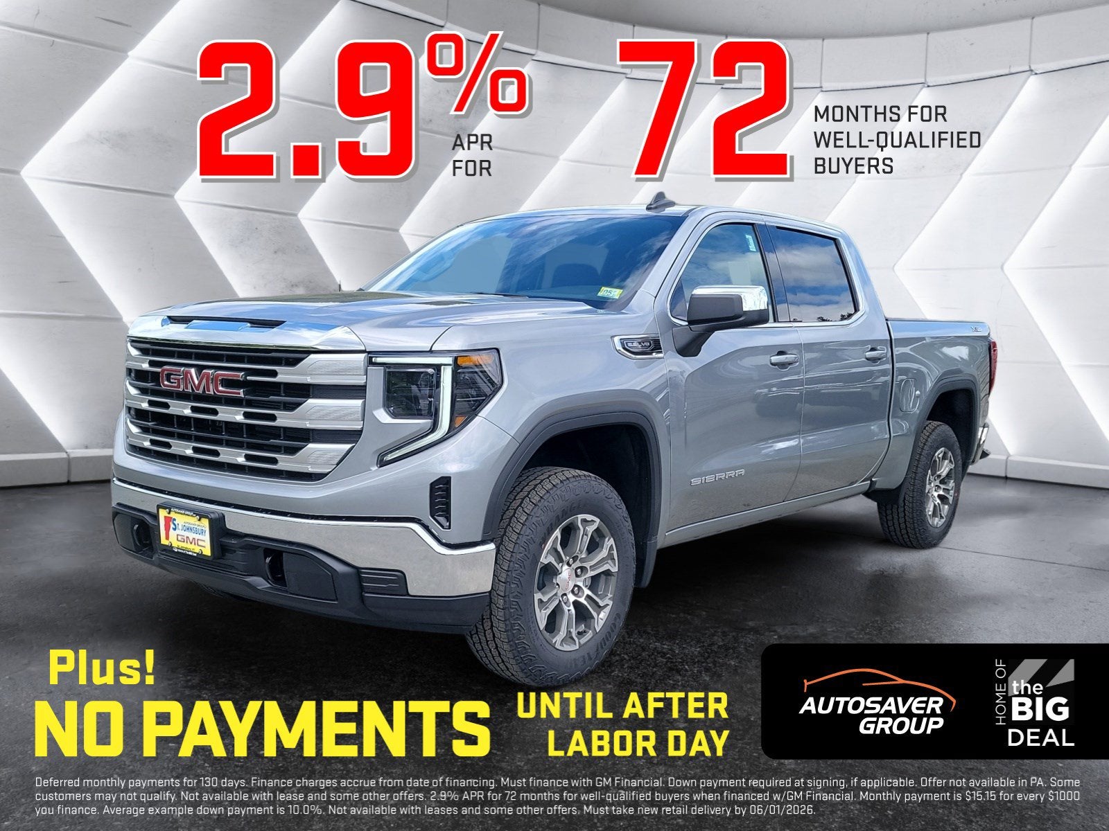 2026 GMC Sierra 1500 SLE