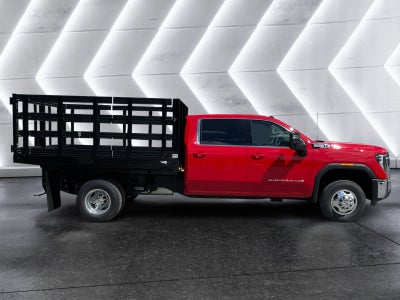 2024 GMC Sierra 3500 HD Chassis Cab SLE Reading Platform Stake Body Dump