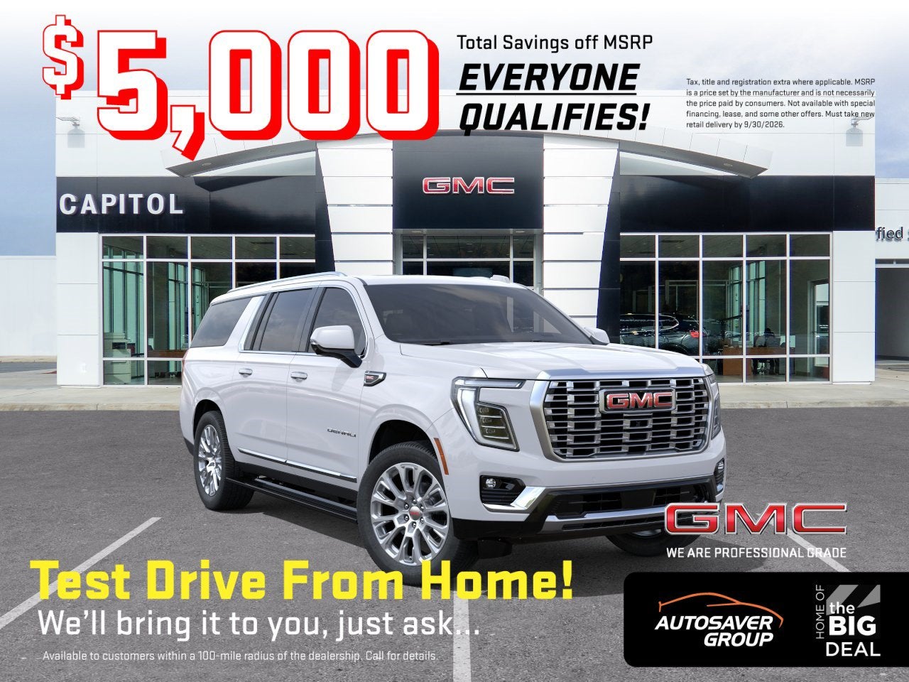 2026 GMC Yukon XL Denali