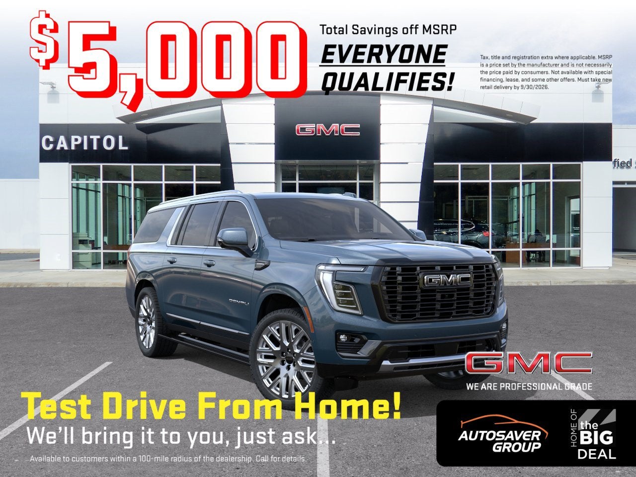 2026 GMC Yukon XL Denali Ultimate