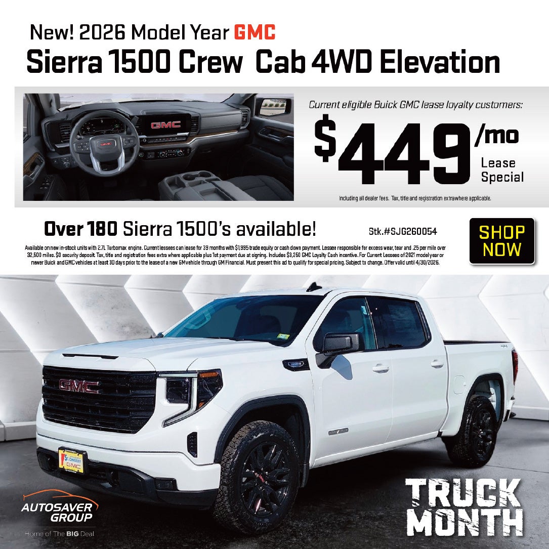 SHOP NEW GMC DEALS NEAR SPRINGFIELD, VT