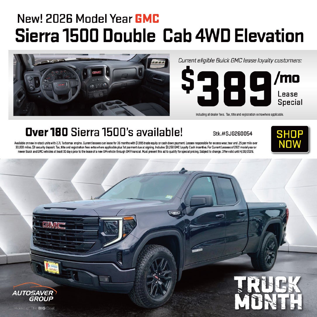 SHOP NEW GMC DEALS NEAR SPRINGFIELD, VT