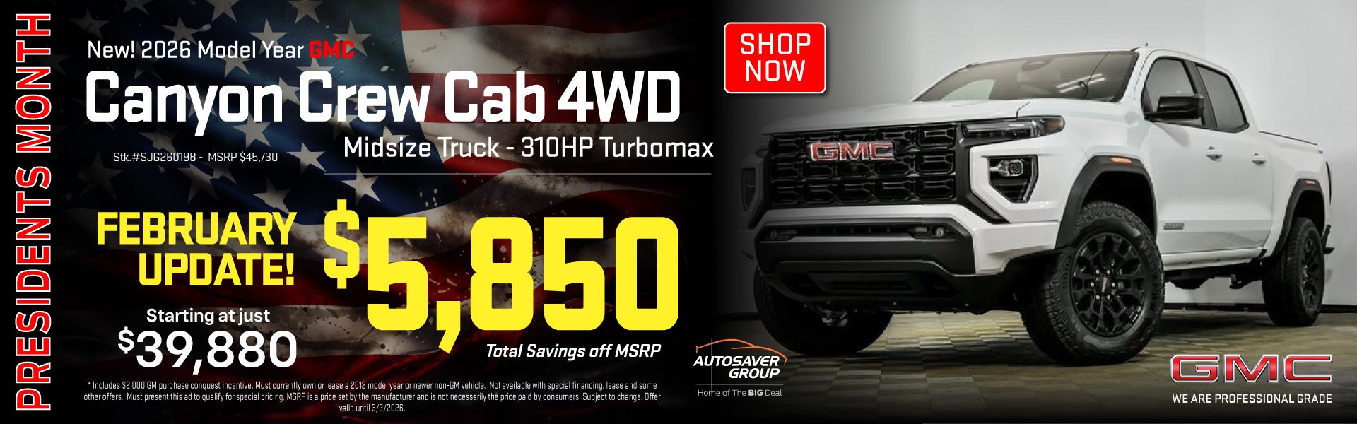 SHOP NEW GMC CANYON NEAR SPRINGFIELD, VT