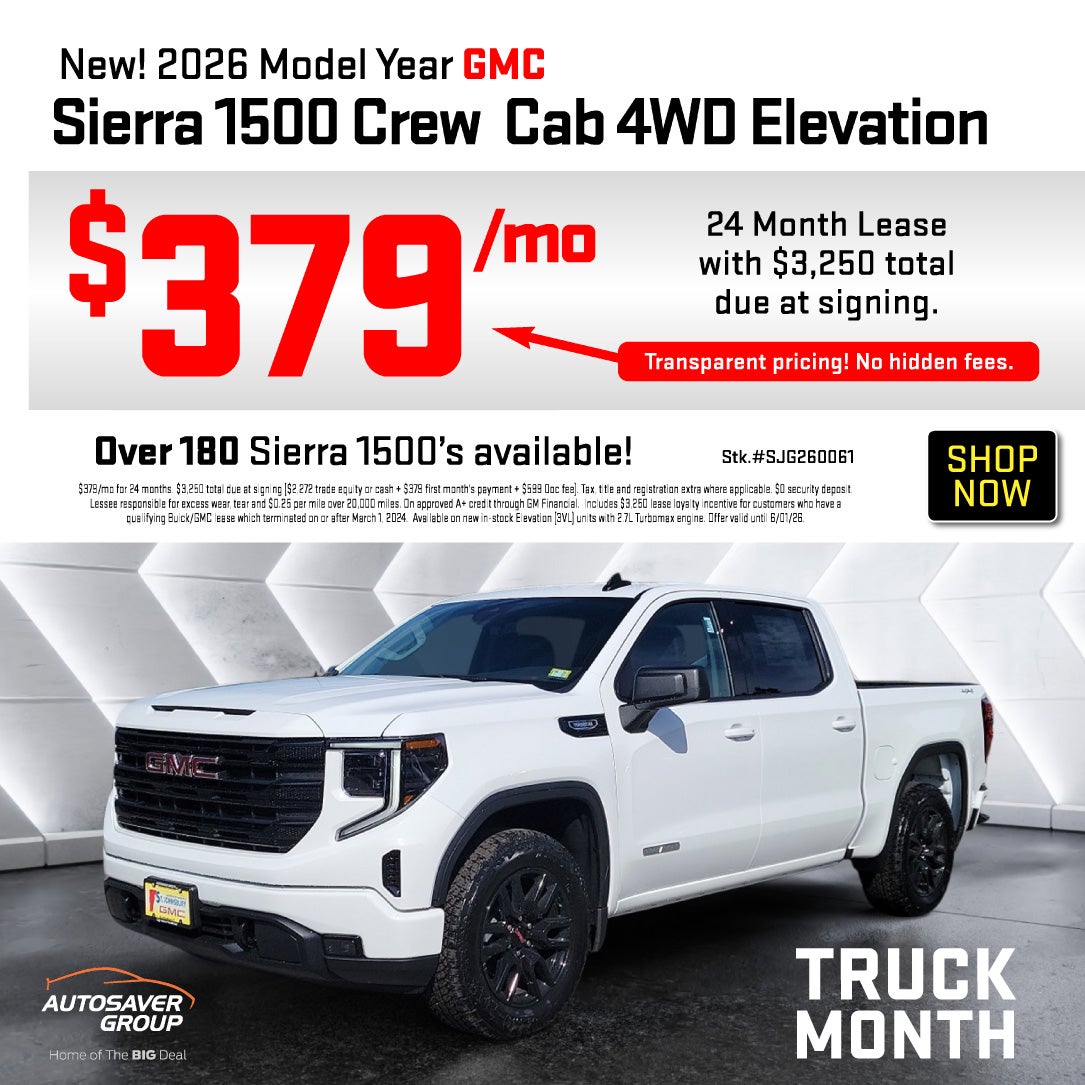 SHOP NEW GMC DEALS NEAR SPRINGFIELD, VT