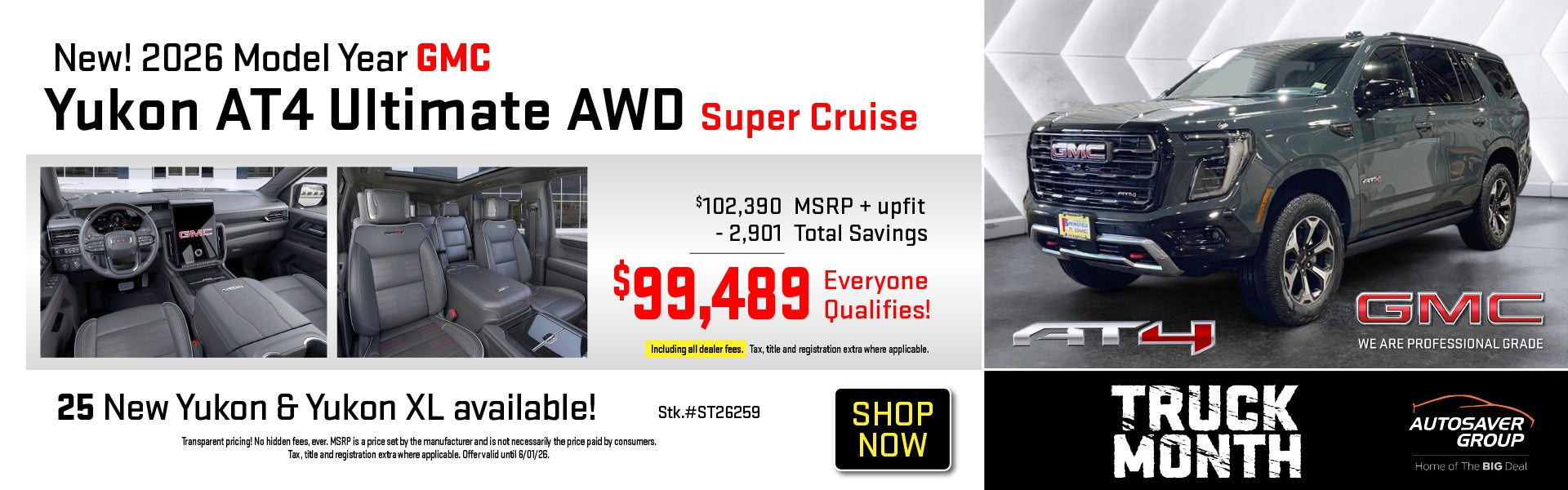 SHOP NEW GMC DEALS NEAR SPRINGFIELD, VT