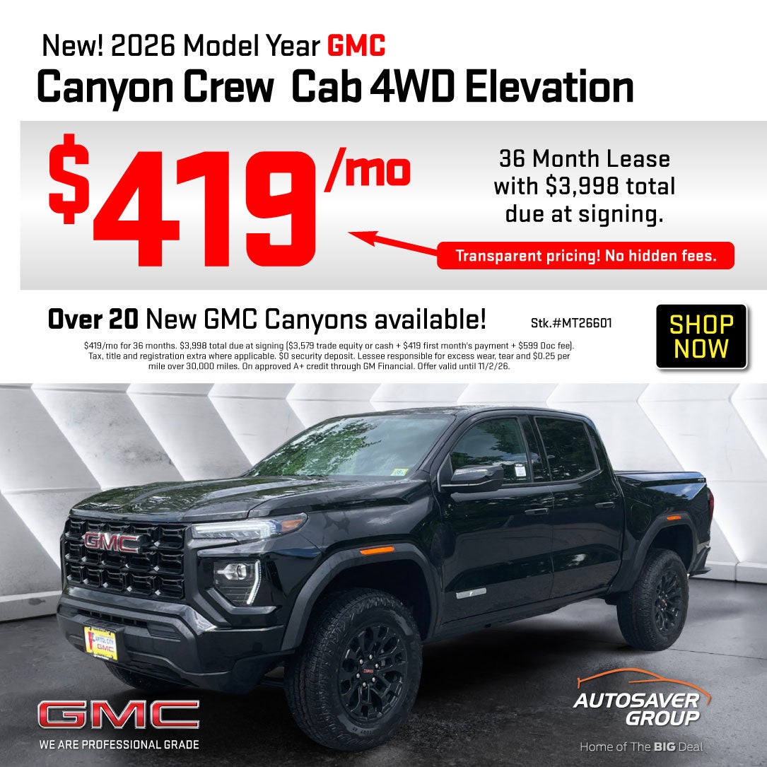 SHOP NEW GMC DEALS NEAR MONTPELIER, VT