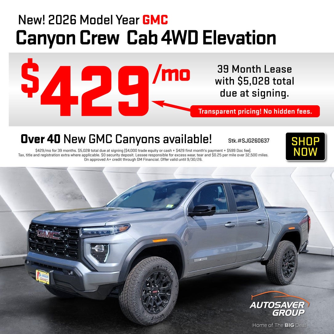 SHOP NEW GMC DEALS NEAR SPRINGFIELD, VT