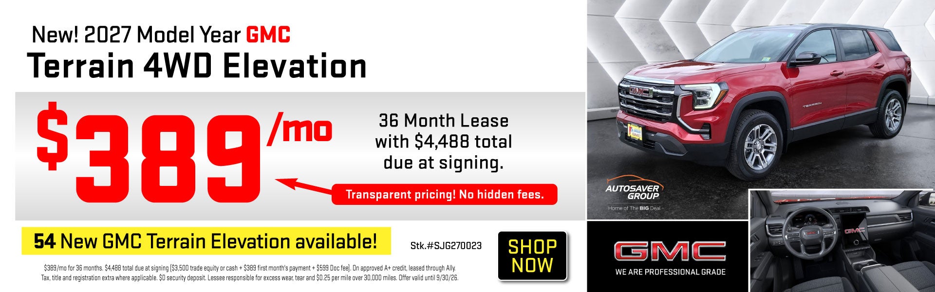 SHOP NEW GMC DEALS NEAR SPRINGFIELD, VT